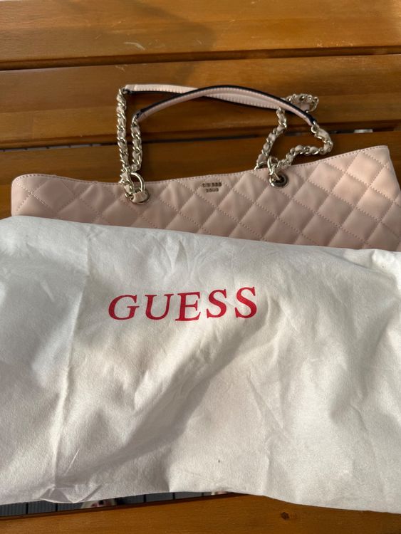 Original Guess Tasche Shopper rosa (Gebraucht) in Frauenfeld für