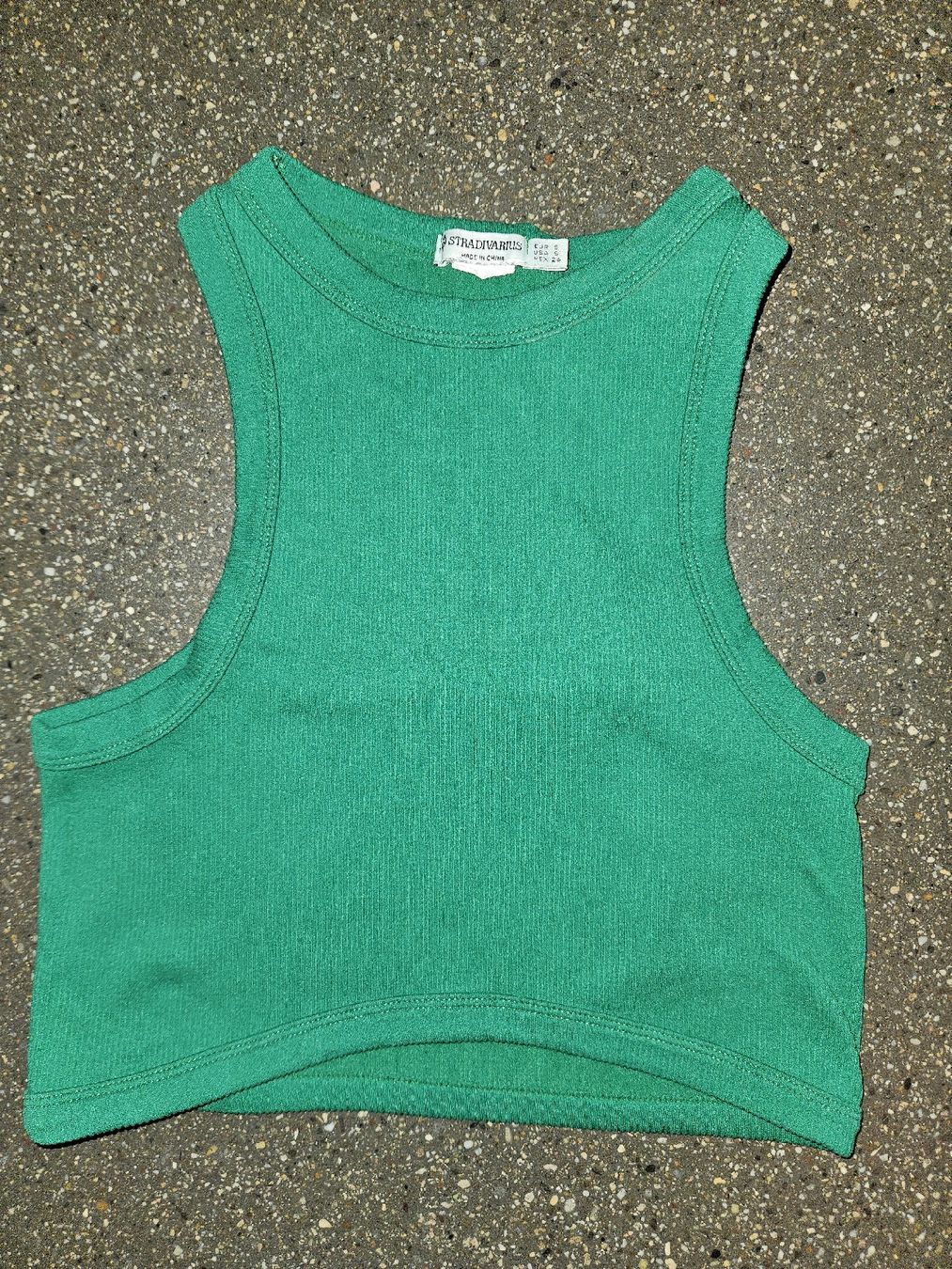 Stradivarius Top: Top von Stradivarius, Grün, Grösse S – Nuovo (secondo la descrizione) da Anwil venduto da tamoos 3