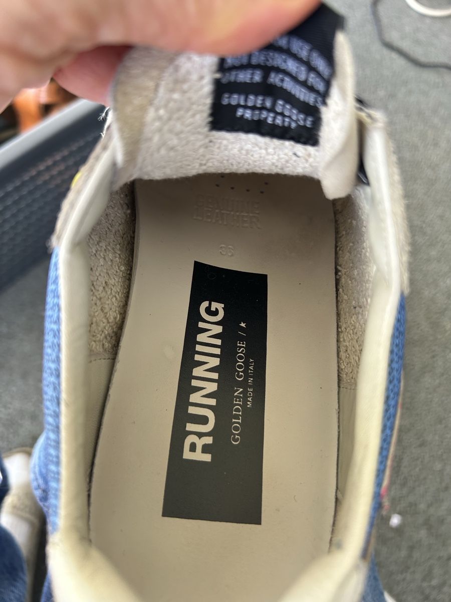 Golden Goose Scarpe da donna: Baskets Golden Goose Running multicolore taille 36 – Usato da Lully VD venduto da Garance040 4