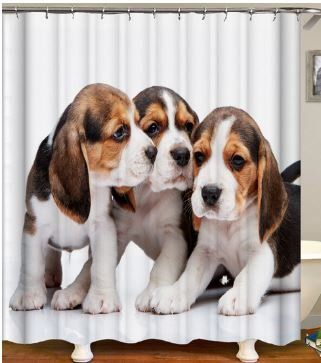 Tende: Duschvorhang Hundebabys – Nuovo e nell'imballaggio originale da Menziken venduto da _Goldis_