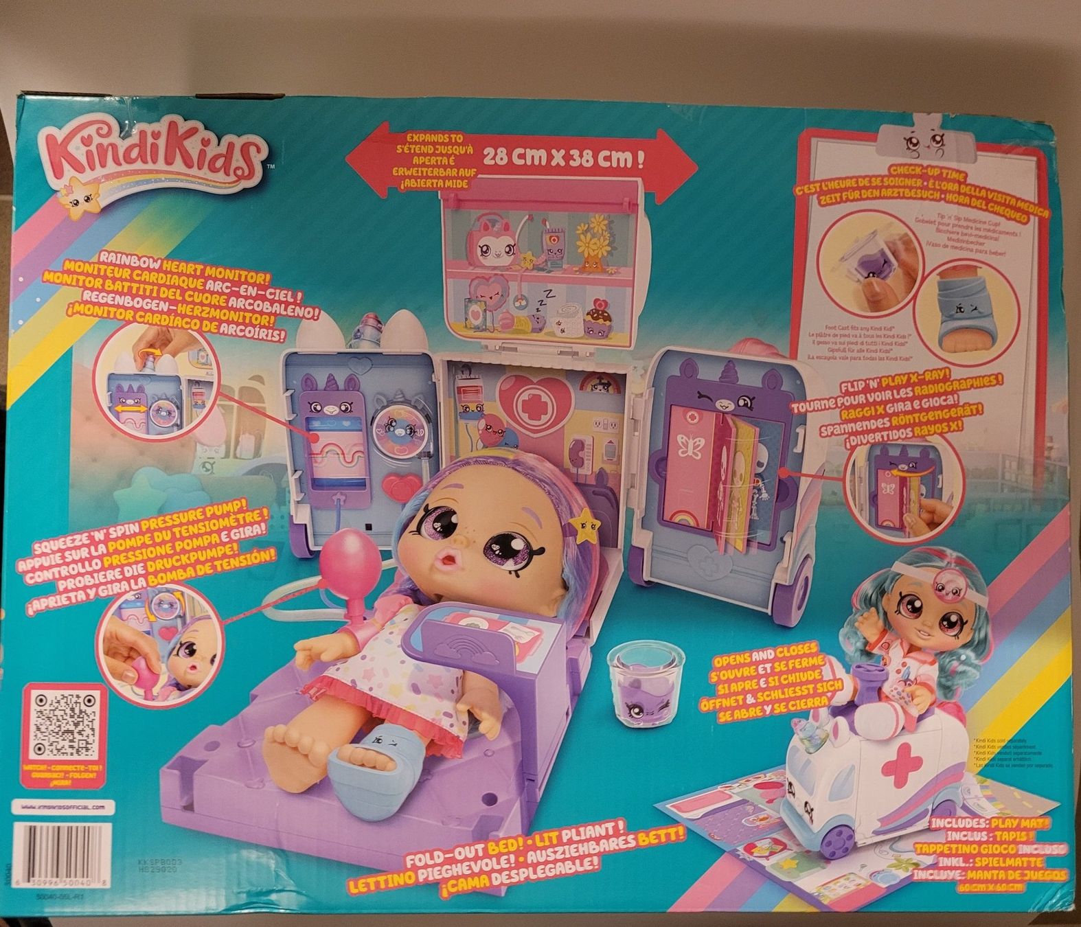 Puppen: KindiKids Krankwagen wird zum Krankenhaus – Neu und originalverpackt aus Oberuzwil von aseinkaufswelt 1