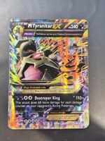 Pokemon Karte M Tyranitar EX 43/98 gebrauchter Zustand