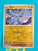Riolu - Reverse Holo - Prismatic Evolution #1.6