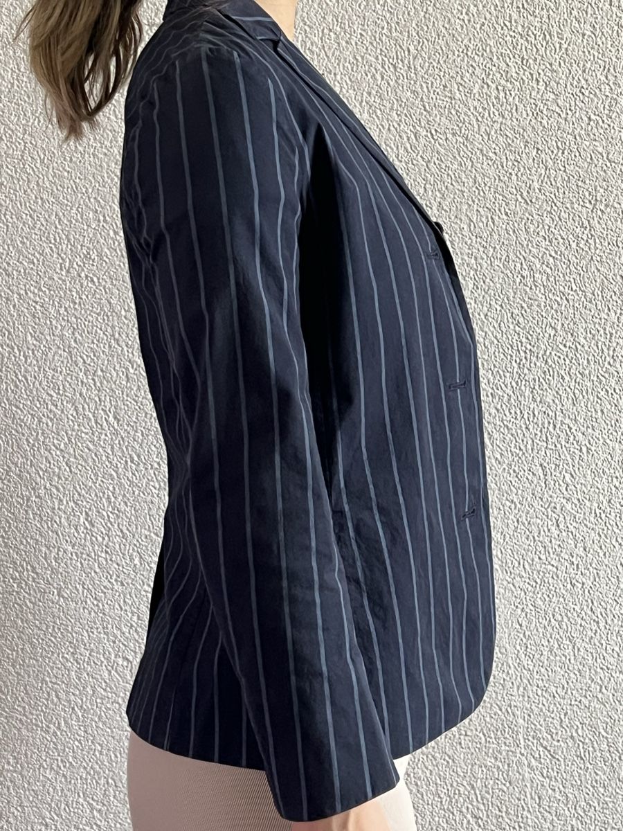 Max Mara Jacken: Marineblauer Damen Blazer, gestreift Gr. 36 – Gebraucht aus Zürich von yvispirig 2
