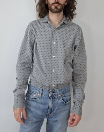 Gant Hemd, Grösse M, Grau mit Muster, Top Zustand!