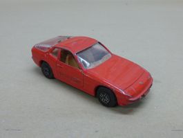 Modellauto Corgi Porsche 924 rot gebraucht guter Zustand