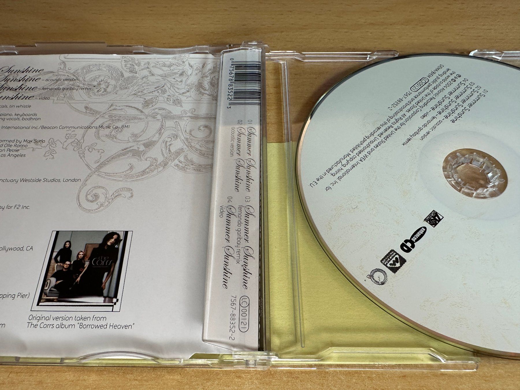 CD: The Corrs – Summer Sunshine - Single CD – Usato da Rikon im Tösstal venduto da Alpenmutz 1