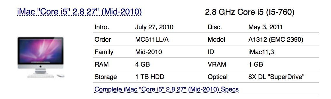 Apple PCs: imac – Gebraucht aus Meilen von Aurbanczik 1