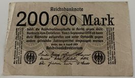 Deutschland 200‘000 Mark 1923