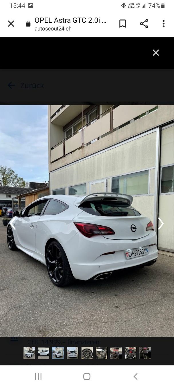 Opel Autos: Opel OPC GTC – D'occasion à Herbriggen par Toreros 1