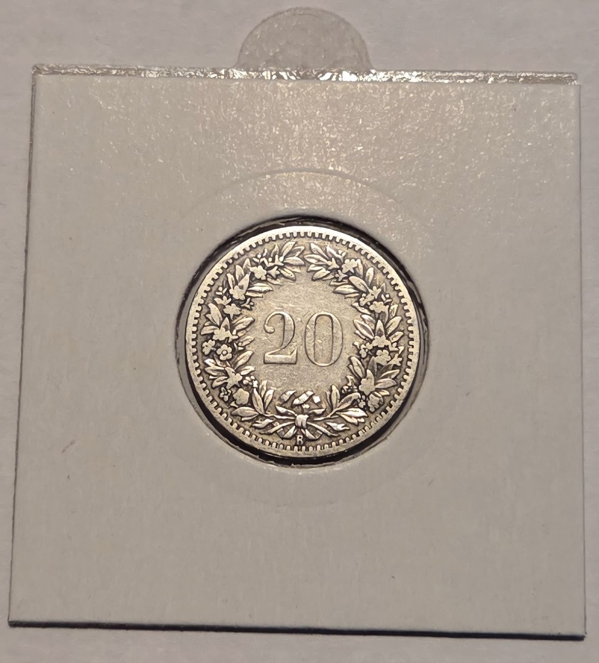 Tutti le monete: 20 Rappen Münze von 1887 – Usato da Mellingen venduto da EiMic 3