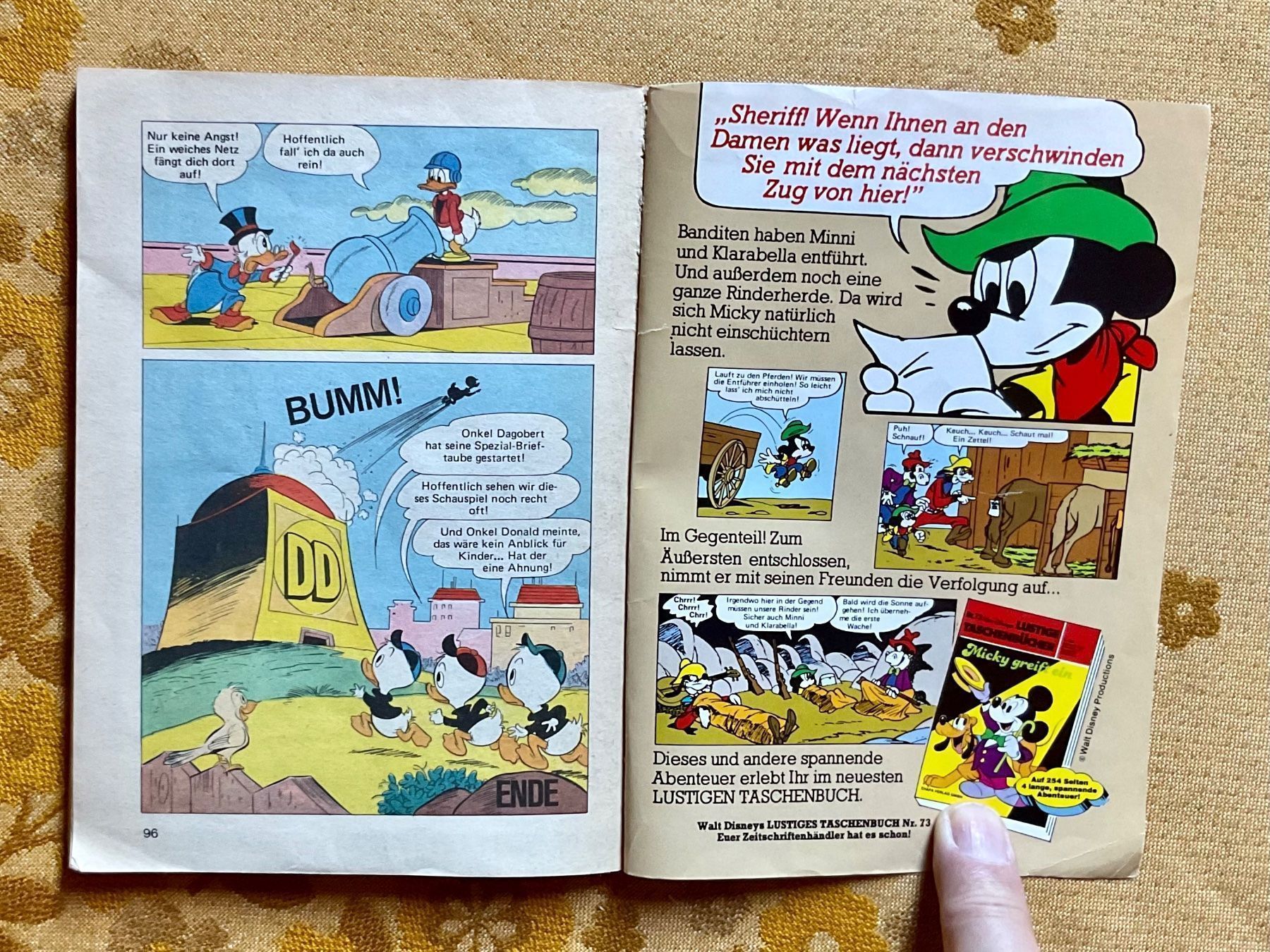 Comics: Donald Duck Taschenbuch Nr 144 von 1981 ? – Gebraucht aus Endingen von nathan05 8