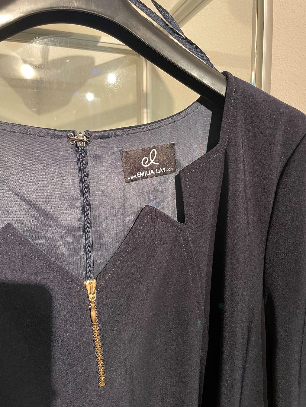 Kleider: Damen Kleid Gr 52 marineblau – Neu (gemäss Beschreibung) aus Emmenbrücke von Ladyboutique 1