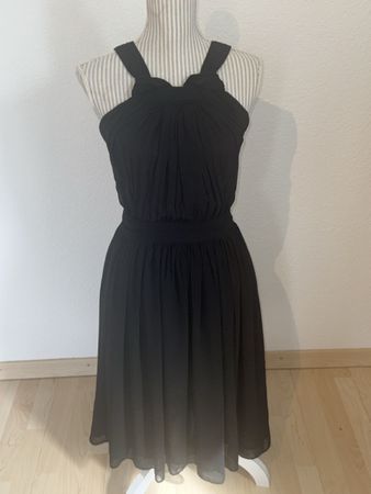 Schickes Sommerkleid von Zara Basic, Grösse S, Schwarz