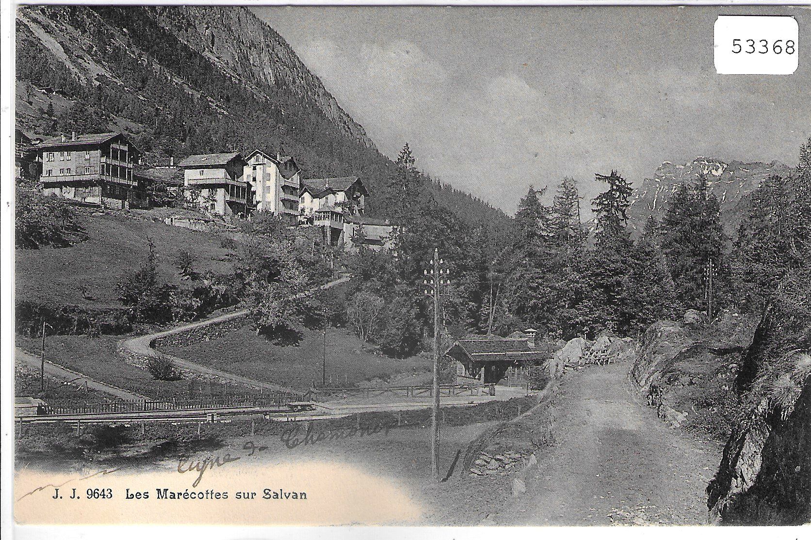 Cartes postales: Les Marecottes sur Salvan – D'occasion à Ettingen par Kartenplanet