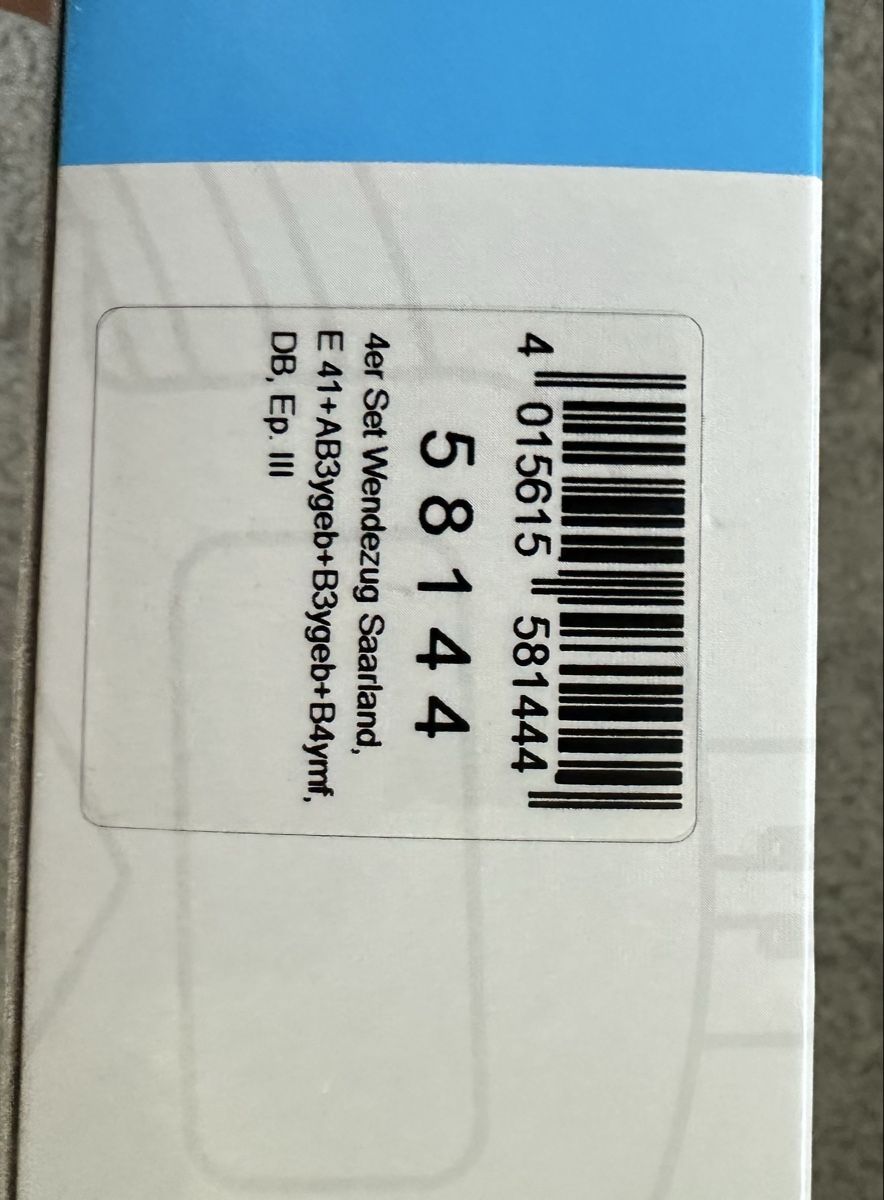 Piko Modelleisenbahnen: Piko 58145 Zugset 4tlg. BR E41 DB Ep.III  – Neu und originalverpackt aus Zürich von Acer00000 4