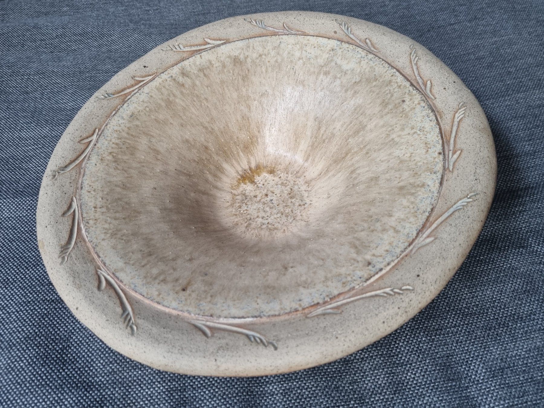 Ciotole: Früchteschale Dekoschale Ton Lehm Durchmesser 30 cm – Usato da Reinach AG venduto da Cme 2