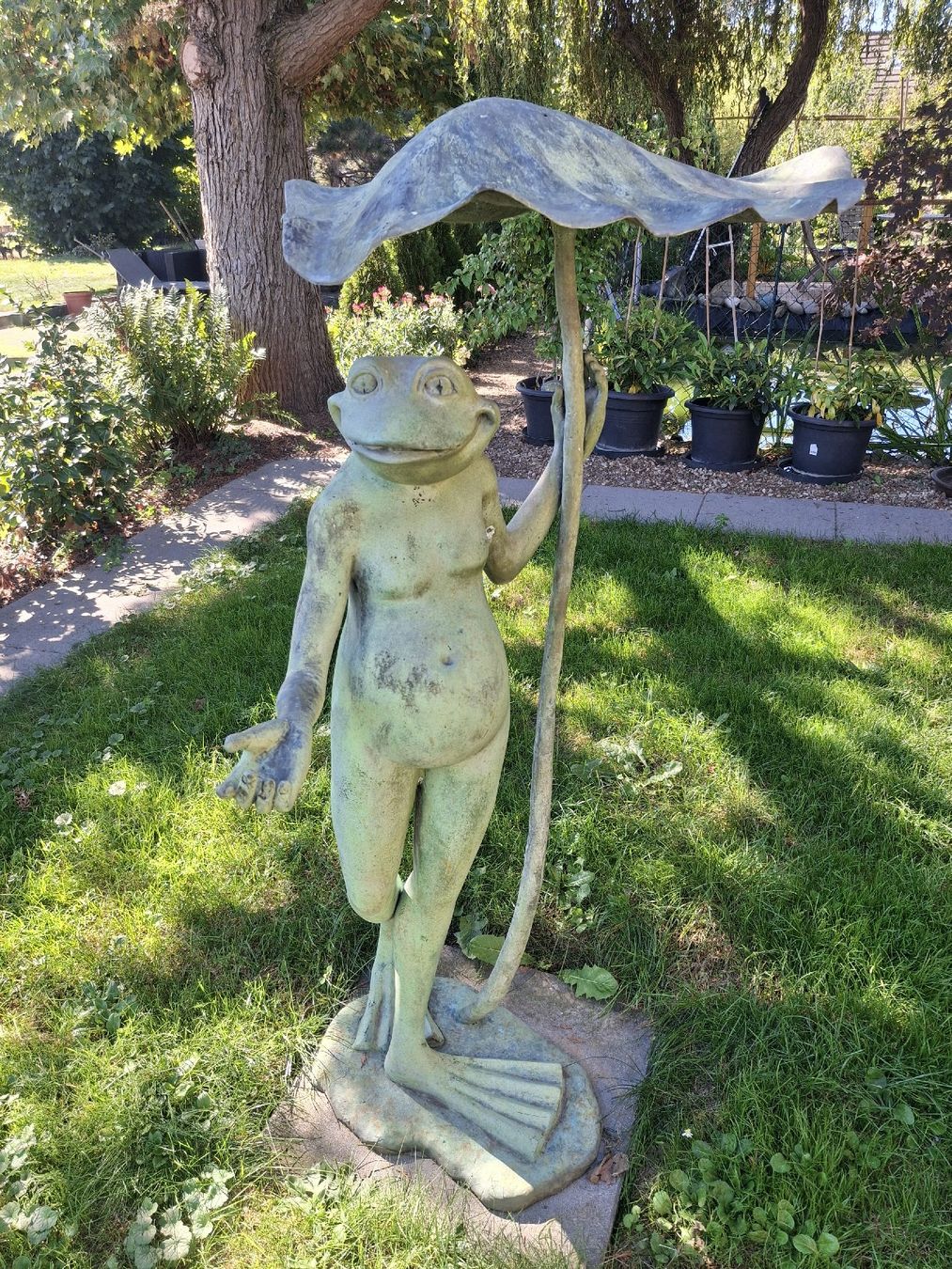 Figurines: Bronzefigur Frosch – D'occasion à Salavaux par oski06