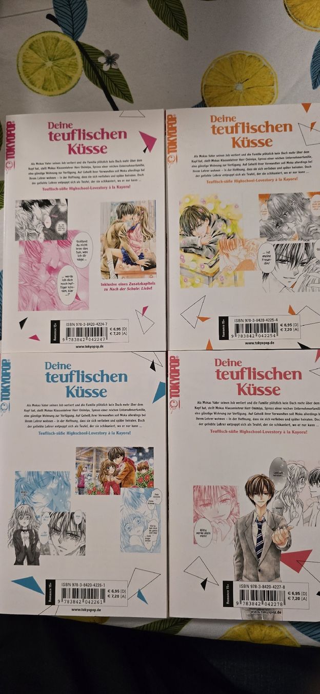 Comics: Deine Teuflischen Küsse 1- 4 – Gebraucht aus Basel von Nerea07 1