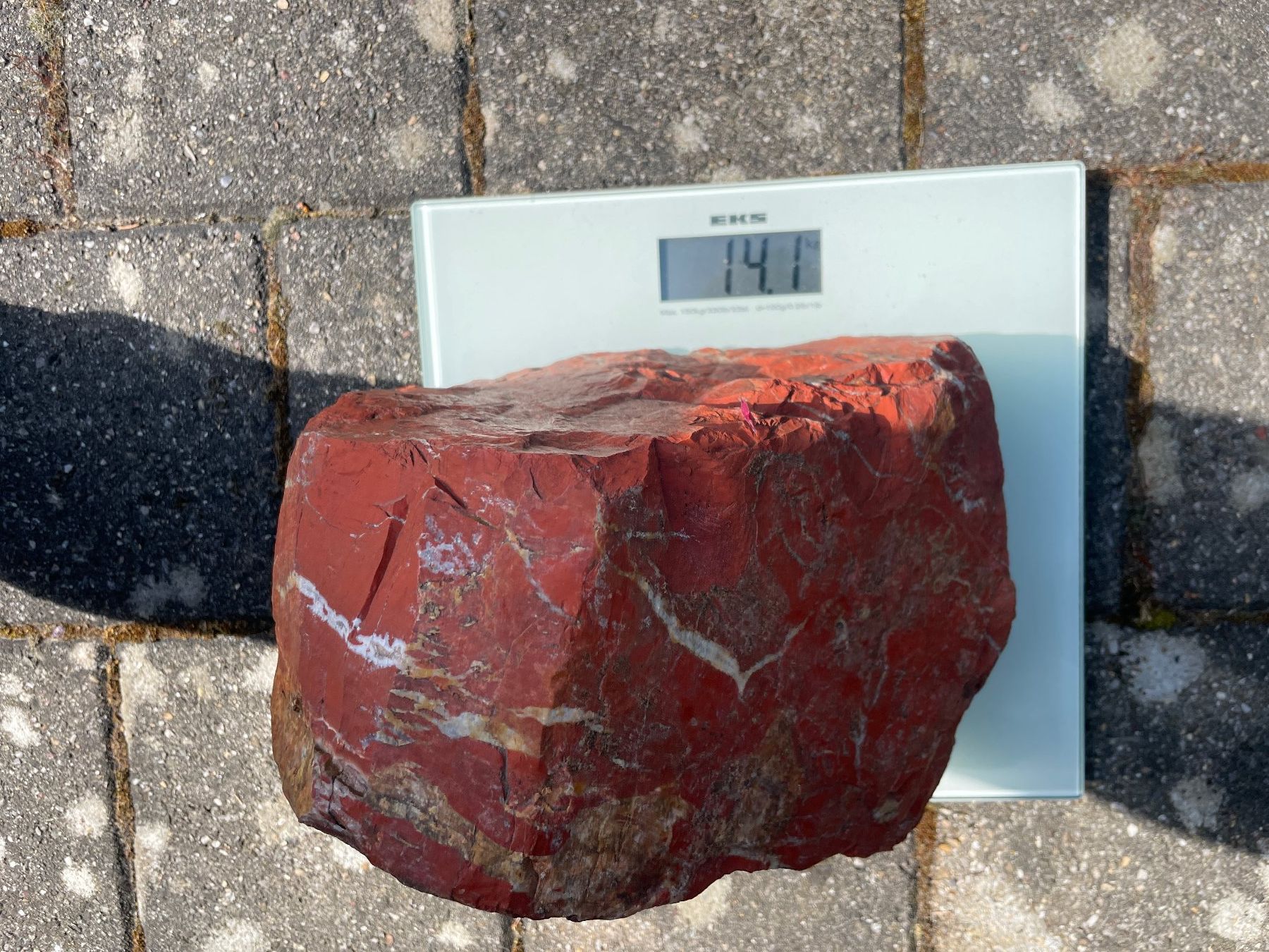 Stagni & Fontane ornamentali: roter Stein - Brunnen Teich usw. – Usato da Winkel venduto da cma_df88 1