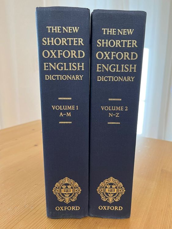 Buch The new shorter Oxford English Dictionary Kaufen auf Ricardo