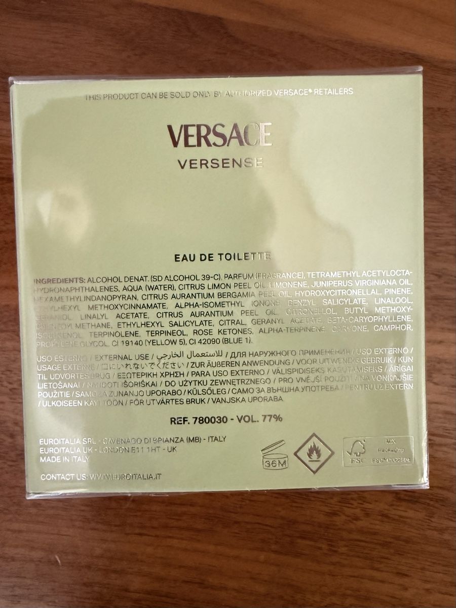 Versace Parfum & Eau de Toilette: Versace Versense Eau d.Toilette 50ml/NEU originalverp. – Neu und originalverpackt aus Horw von ast_b5c6 1