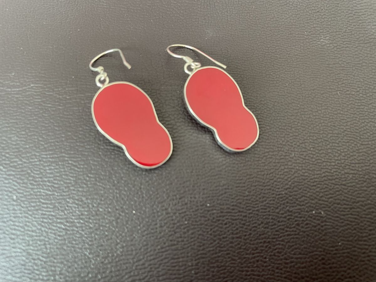 Orecchini pendenti & Orecchini a lobo: Ohrringe Silber als Flipflops – Usato da Rüti ZH venduto da kar_xx9l 1