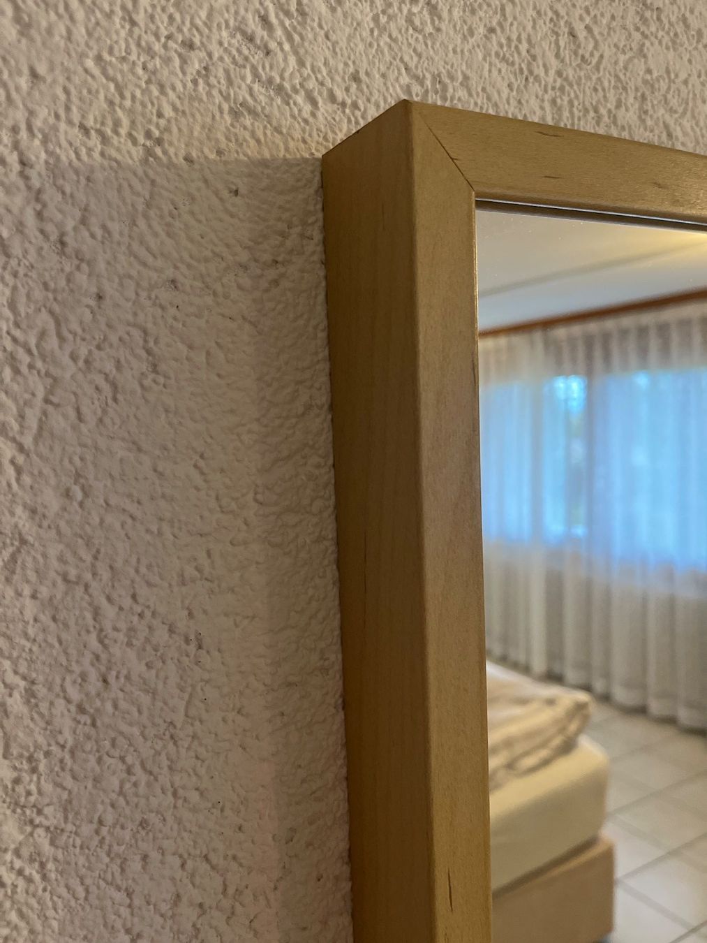 Ikea Spiegel: Miroir STAVE Ikea chene claire – Gebraucht aus Châtillon FR von  3