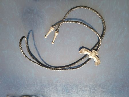 Hübsche Bolo Tie (Westernkrawatte) mit Metalladler!