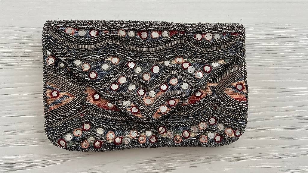 Borse da donna: Clutch silber/Perlen – Usato da Volketswil venduto da oli_l2zq