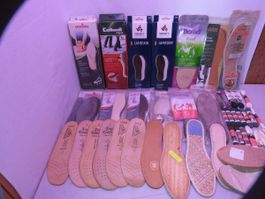 Mixed Lot Shoe Insoles Various Brands Sizes New