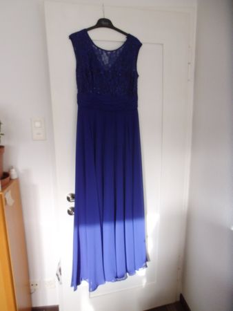 Abendkleid/Ballkleid Gr. M 38/40 Königsblau