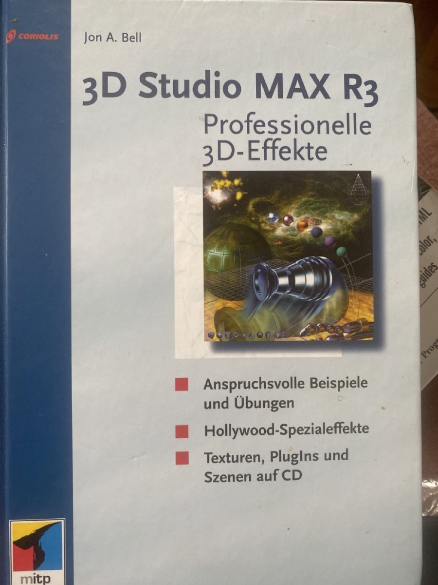 Bücher: 3D Studio MAX R 3, m. CD-ROM – Neu (gemäss Beschreibung) aus Baden von swiss-alps
