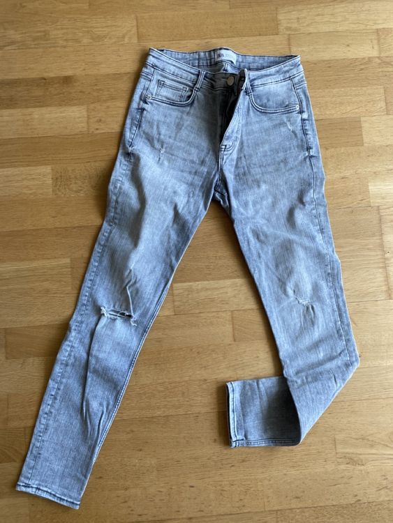 Jeans Skinny ZARA gr. 40 grau | Kaufen auf Ricardo
