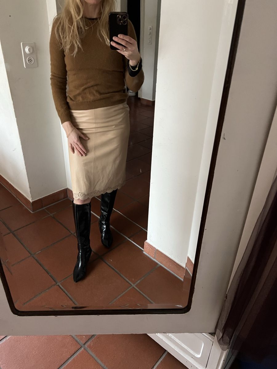 Gucci Gonne: Gucci Lederjupe 34 – Usato da Zürich venduto da panka01 1