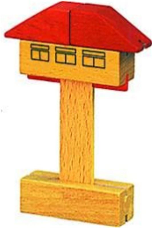 Spielzeuge: Holzeisenbahn PLAYGO - Stellwerk – Neu und originalverpackt aus Wettingen von Swala 1