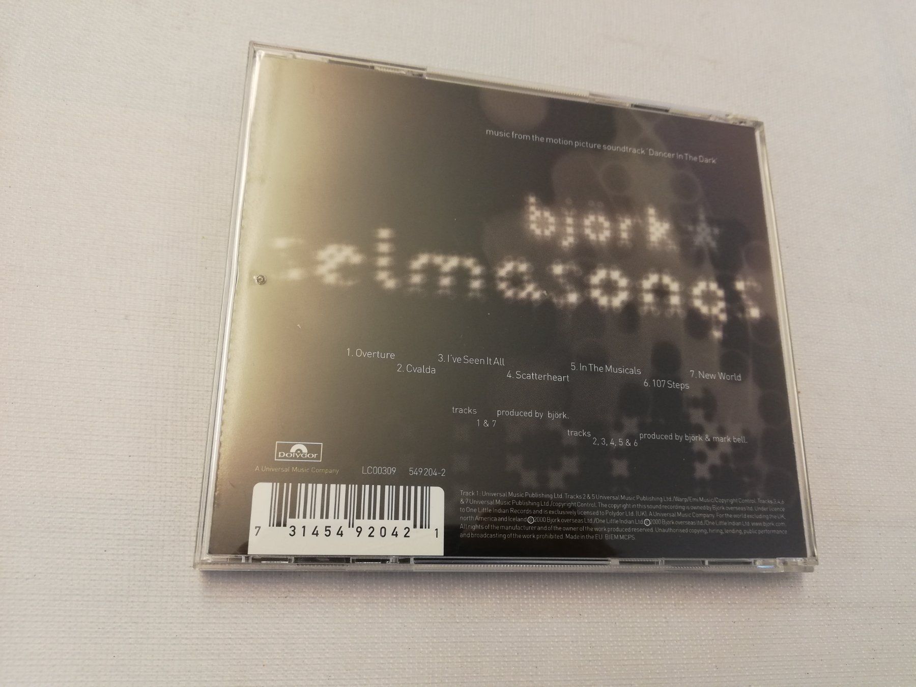 CDs: BJÖRK - SELMASONGS – Gebraucht aus Bern von Vinylsound.ch 1