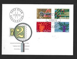 CH FDC Satz 1972