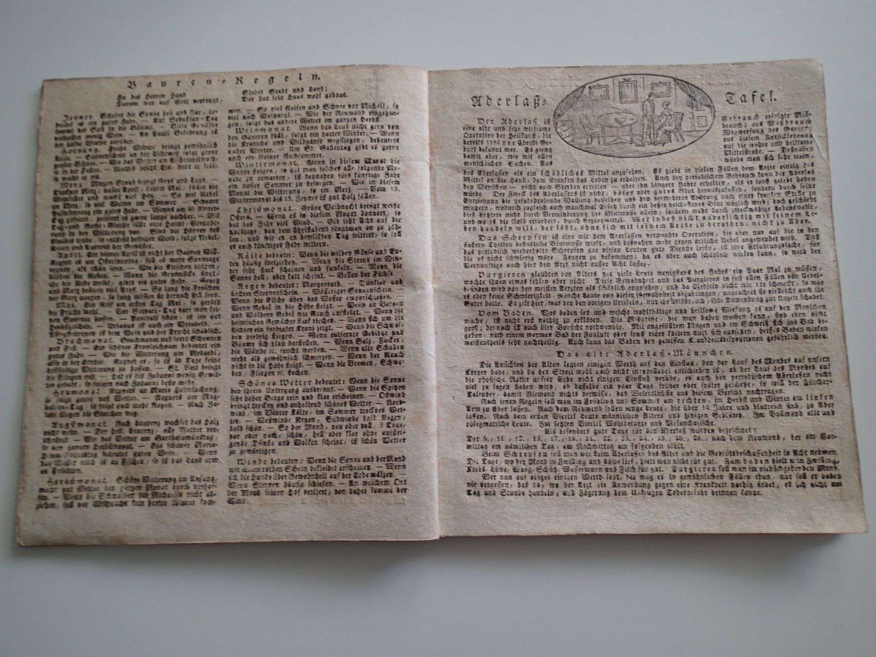 Calendari: Zürcher Kalender 1827 – Usato da Allschwil venduto da Salus17 3