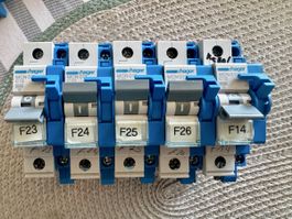 Hager Sicherungsautomaten MCN 012 C13 gebraucht 5 Stk.