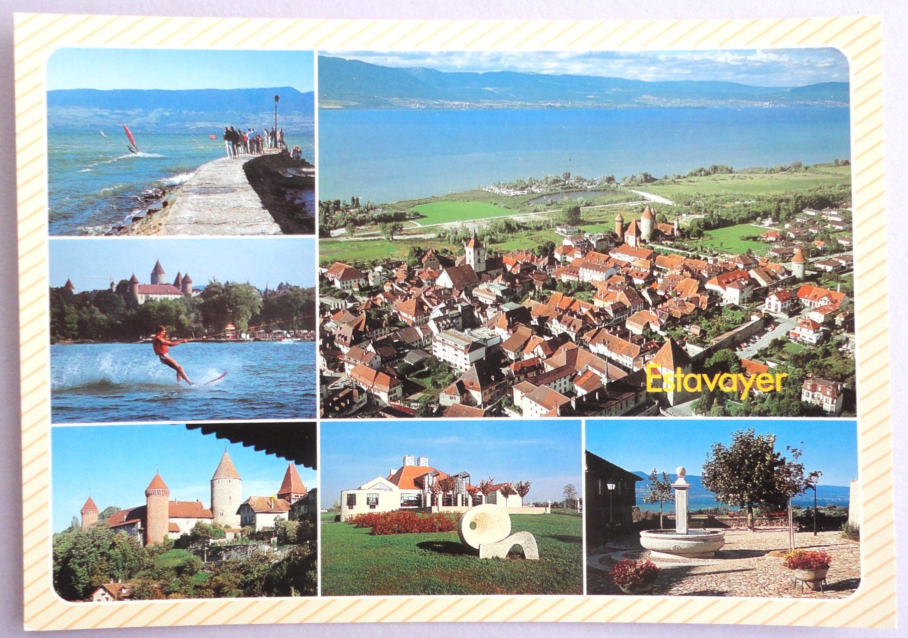 Cartoline postali: Estavayer-le-Lac – Usato da Fétigny venduto da Billy2miny