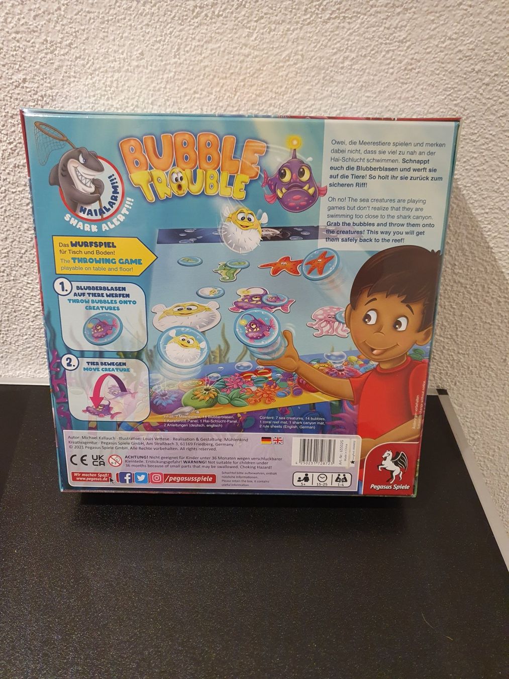 Giochi: Neu - Pegasus Spiele - Bubble Trouble – Nuovo e nell'imballaggio originale da Dagmersellen venduto da Jarsetz_Restposten 1