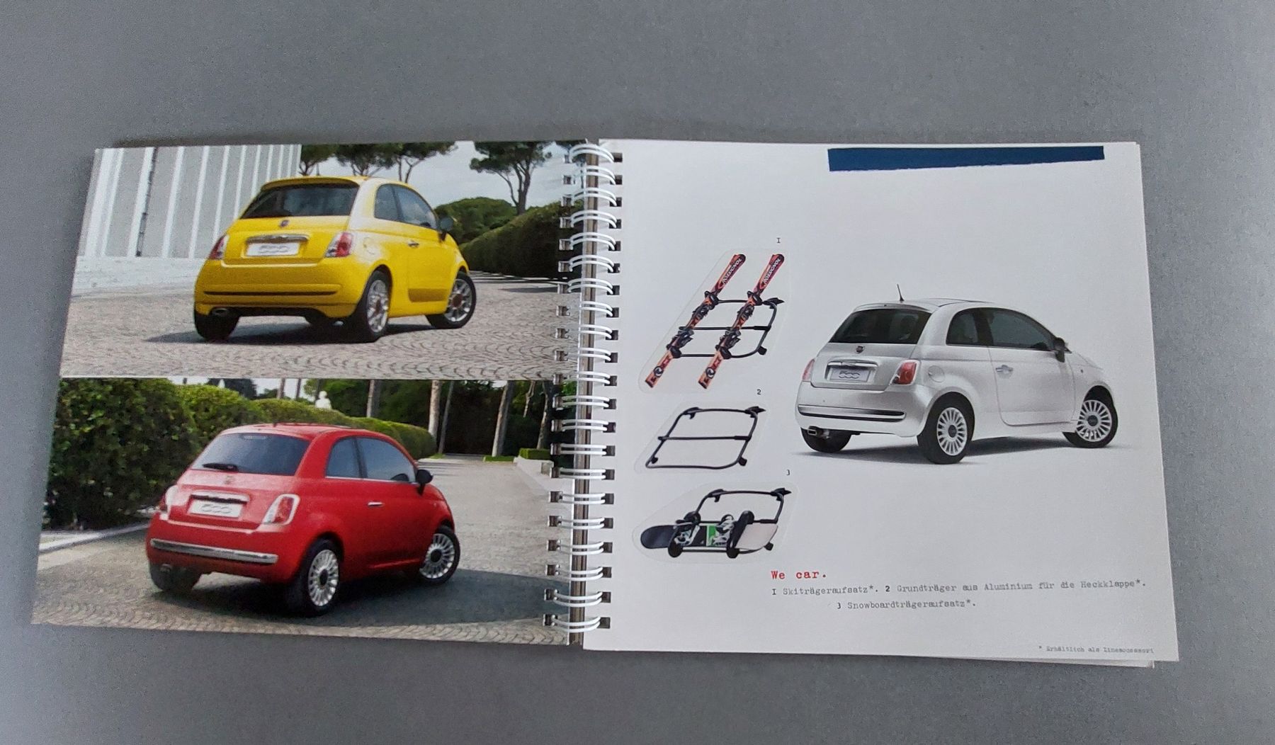 Documenti: Fiat 500, Prospekt  2007 – Usato da Sursee venduto da Ami1208 3