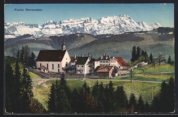 Cartes postales: AK Schlatt-Haslen, Kloster Wonnenstein – D'occasion à Berlin par bartko-reher