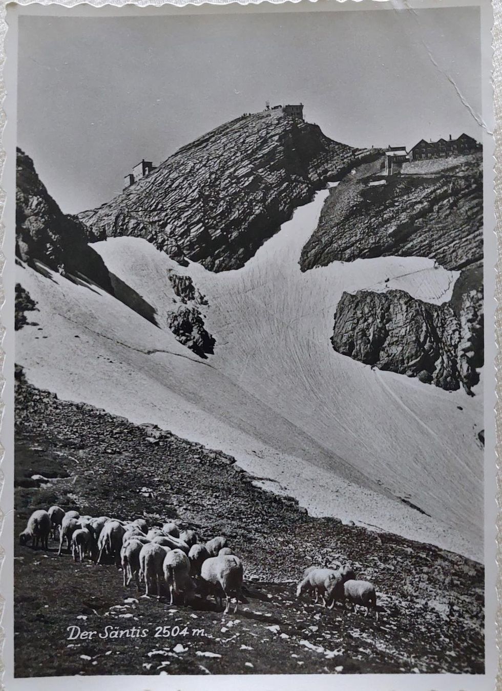 Cartoline postali: SÄNTIS – Usato da Delémont venduto da Domdom1