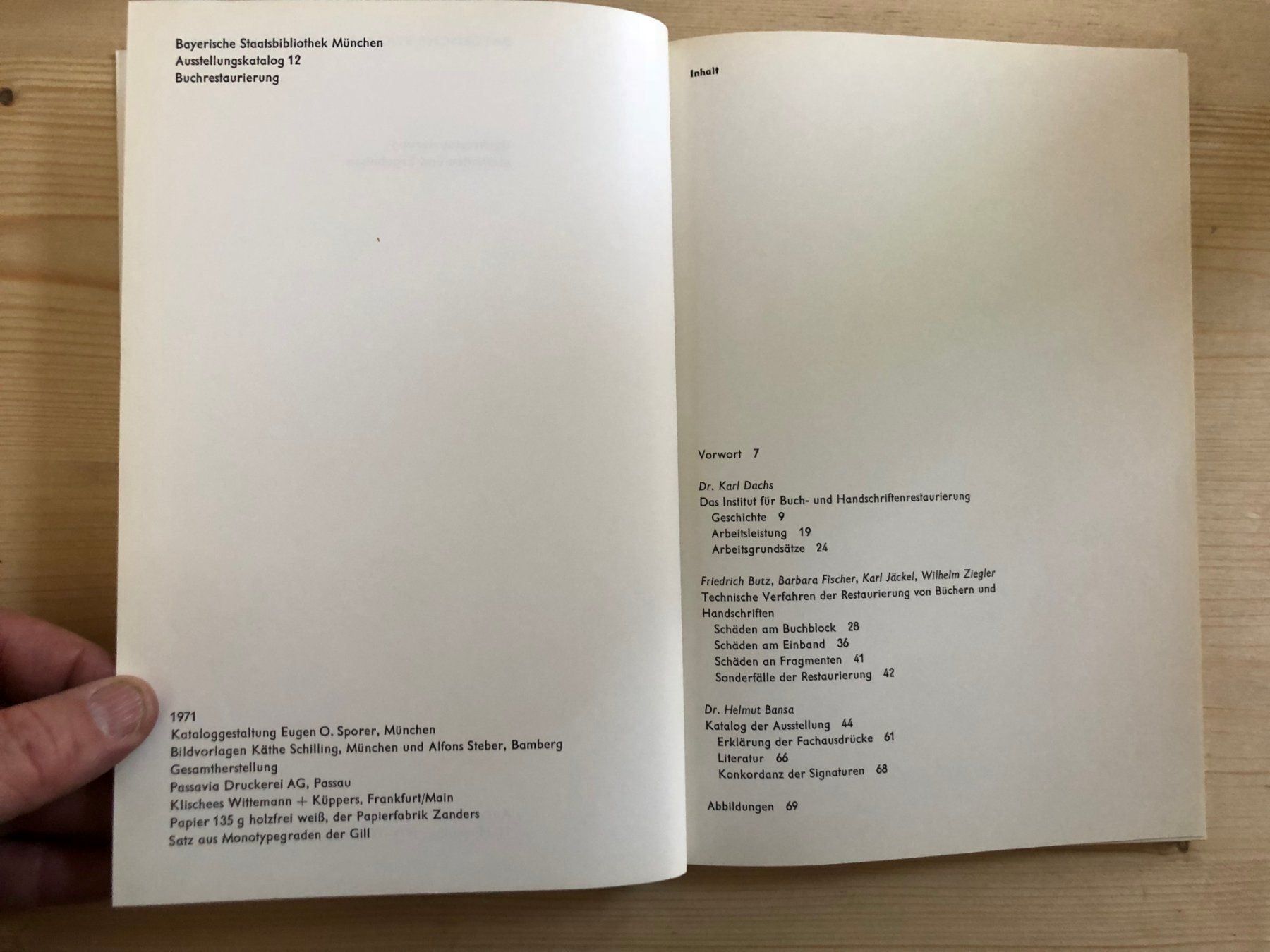 Libri: Buchrestaurierung. Methoden, Ergebnisse – Usato da Zürich venduto da allp 2