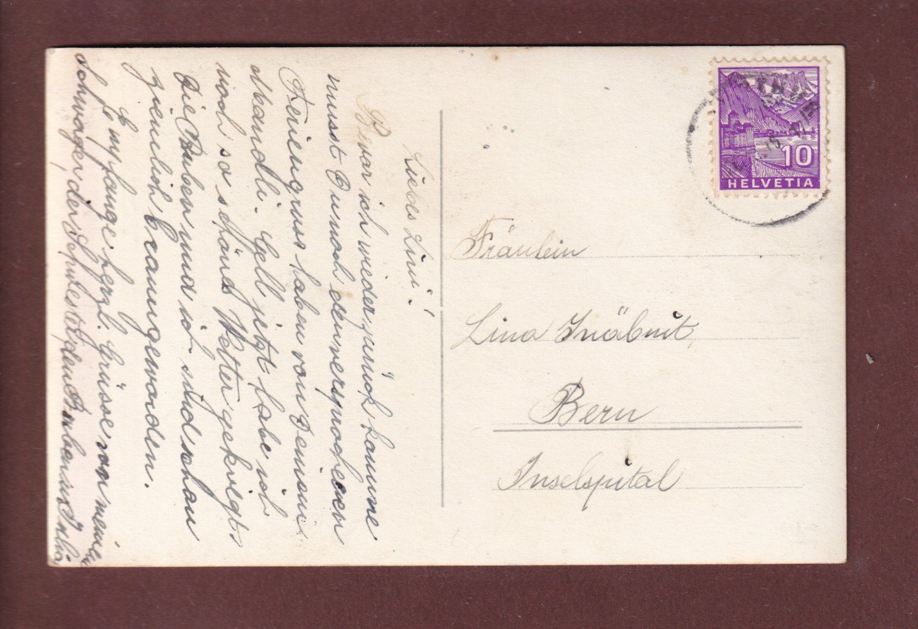 Cartoline postali: WINTERTHUR - Museum - 1936 – Usato da Pully venduto da nicecards 1