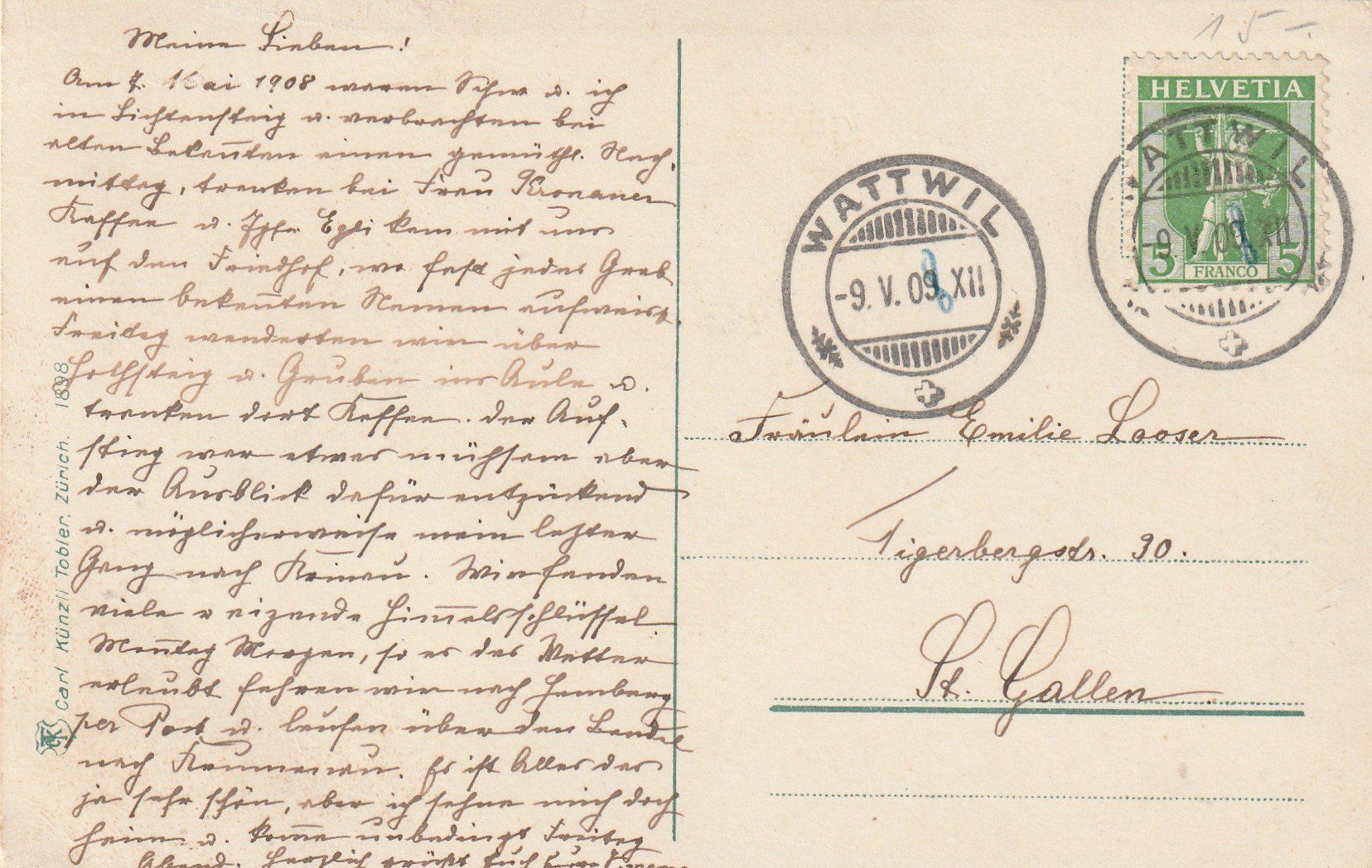 Cartes postales: Lichtensteig – D'occasion à Rorschacherberg par fratovi2 1