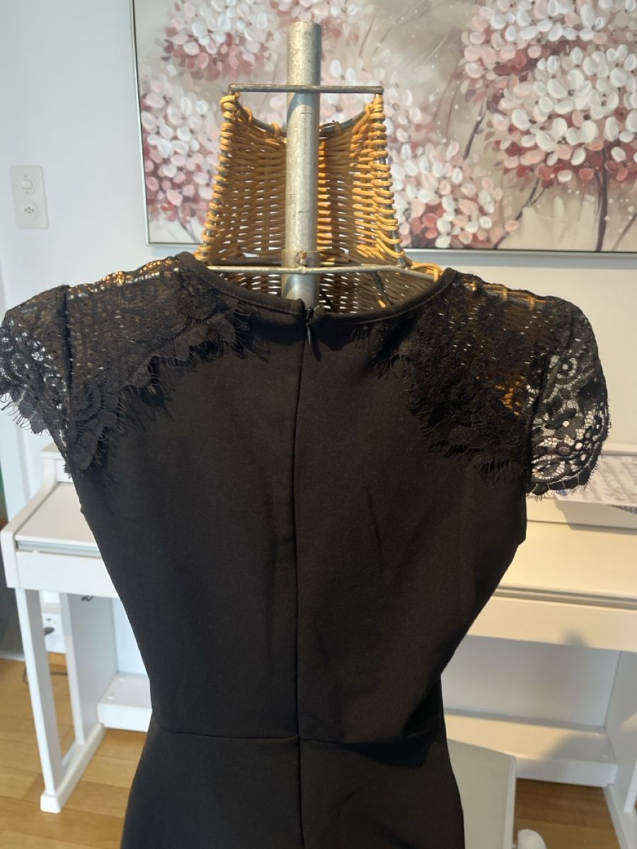 Zebra Vestiti: Kleid, Spitze kurzarm, Zebra, M – Usato da Solothurn venduto da Bobesch08 4