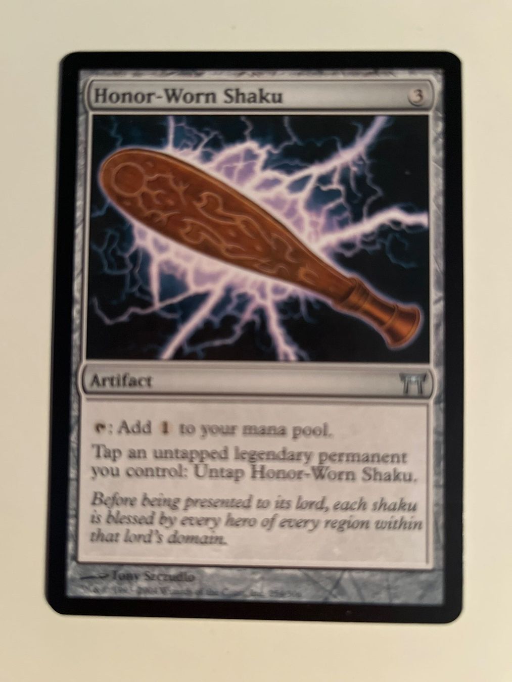 Magic The Gathering Carte collezionabili: 1 x Honor-Worn Shaku - Magic: The Gathering - MtG – Usato da Kriens venduto da Shadi1980